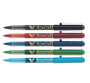 pilot v ball rolling ball pen (kartasi)